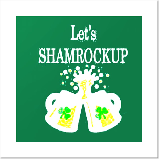 Shamrockup Wall Art by juliareisinger